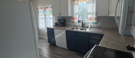 Microwave, oven, stovetop