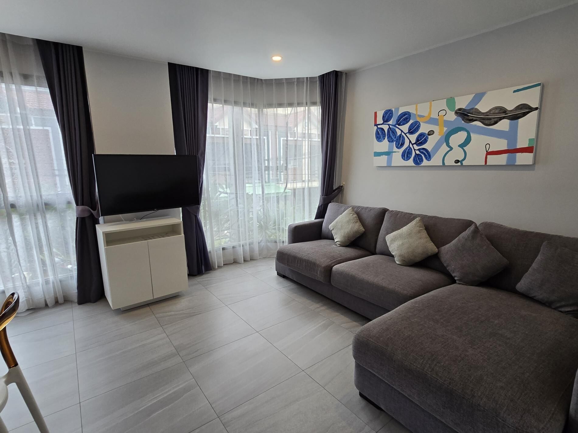 Área de sala de estar