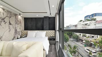 Premium-Doppelzimmer | Minibar (mit einigen kostenlosen Artikeln), Schreibtisch