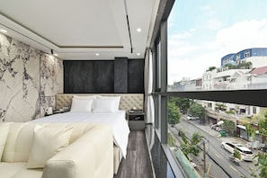 Premium-Doppelzimmer | Minibar (mit einigen kostenlosen Artikeln), Schreibtisch