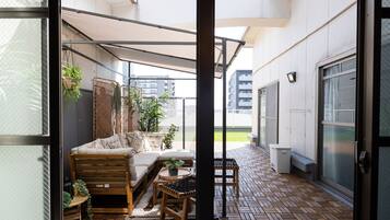 Penthouse de lujo, vista a la ciudad | Terraza o patio