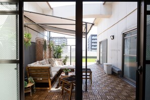 Ático de lujo, vistas a la ciudad | Terraza o patio