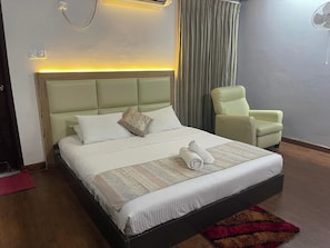 Habitación doble Deluxe, vista a la playa | Wifi gratis