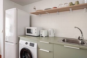 Căn hộ, quang cảnh thành phố, cao tầng | Bếp riêng