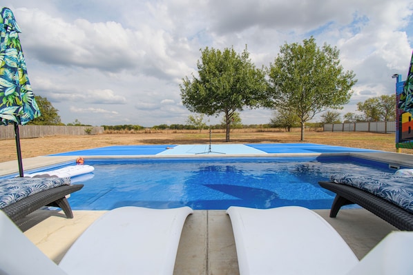 Alberca al aire libre