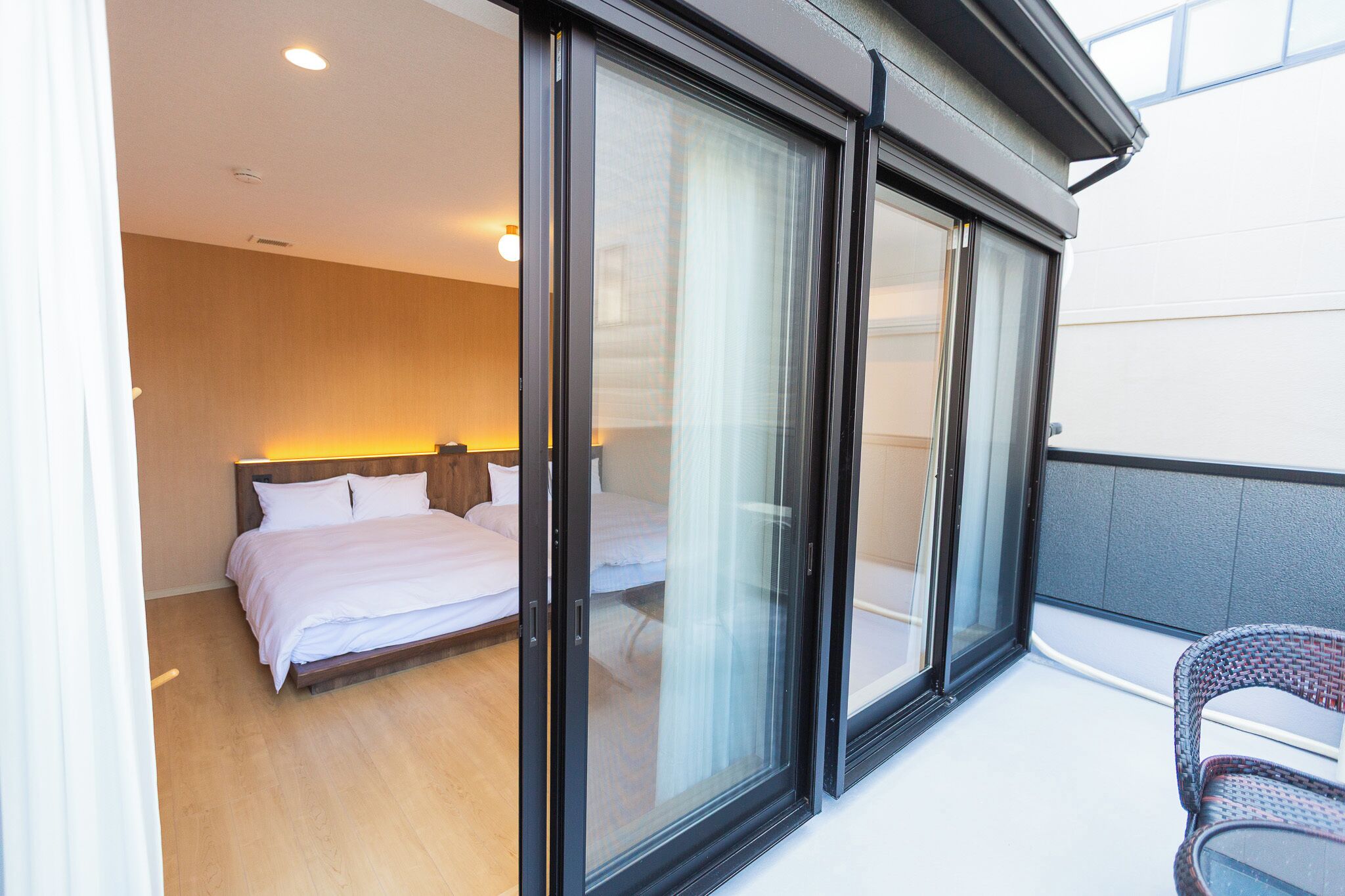 Deluxe Villa, Courtyard View | Premium bedding, blackout drapes, free WiFi, bed sheets