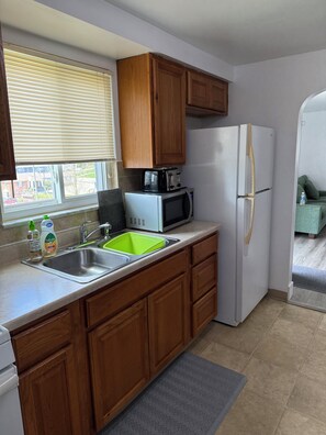 Microwave, oven, stovetop