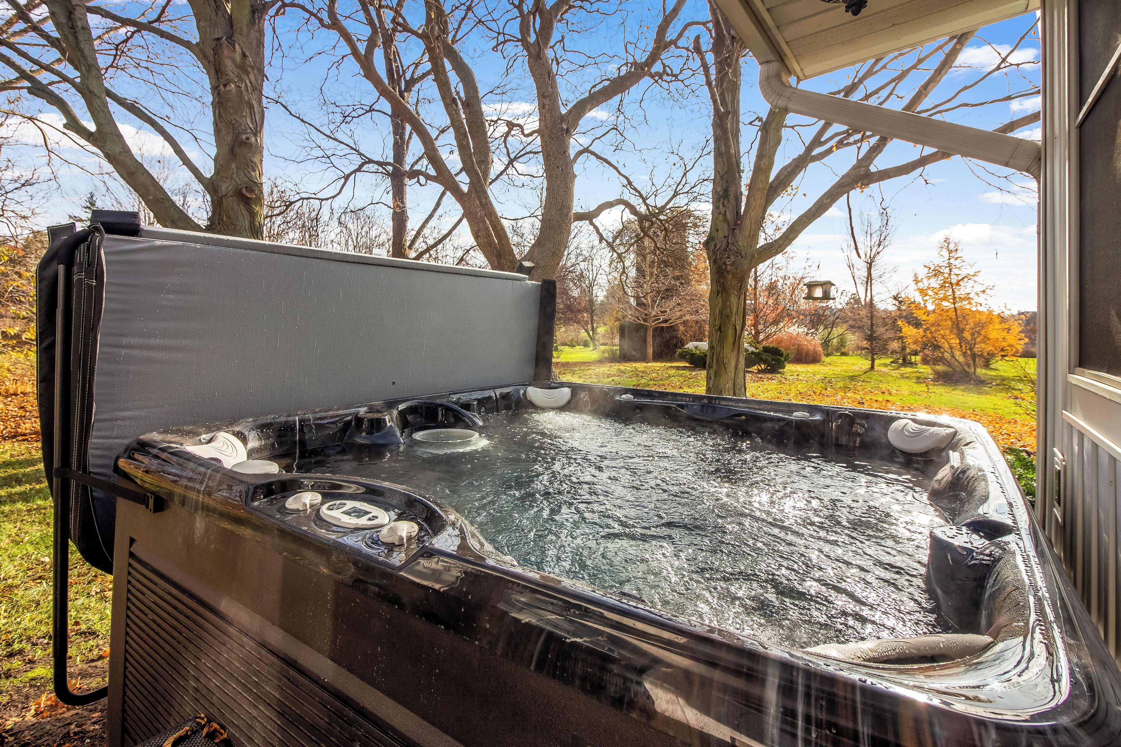 Bain à remous extérieur