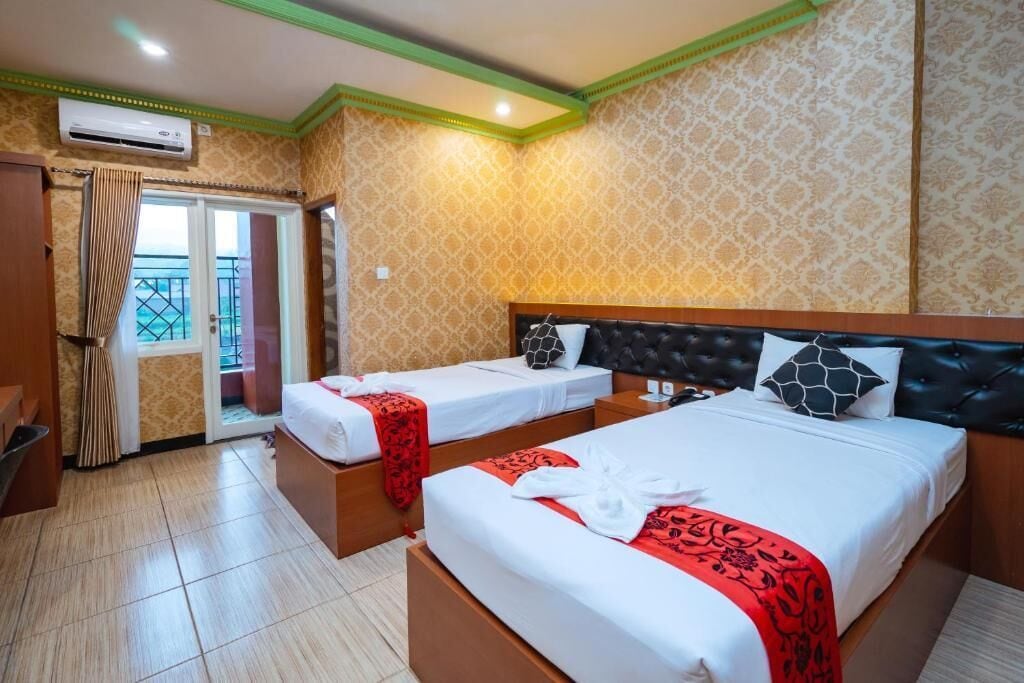 Standaard Twin kamer | Een bureau, gratis wifi, beddengoed