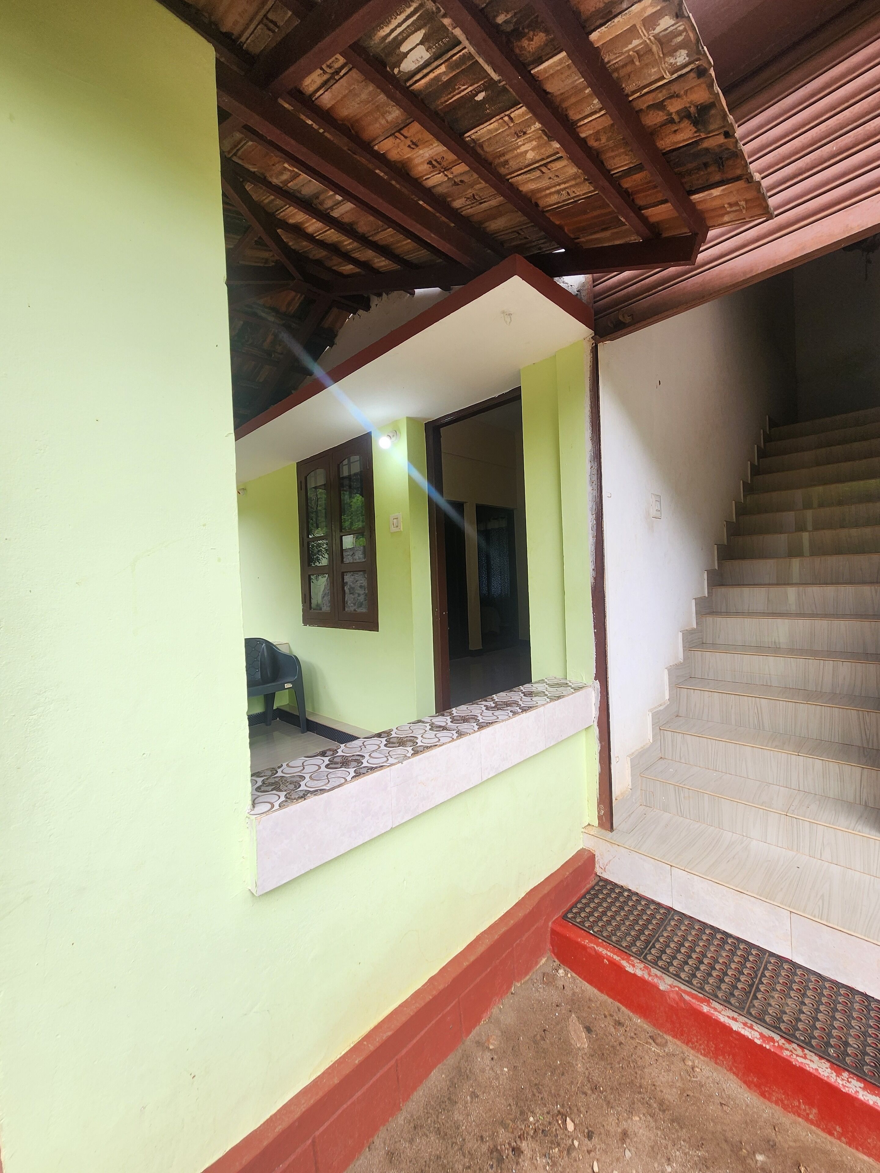 Fachada de la propiedad