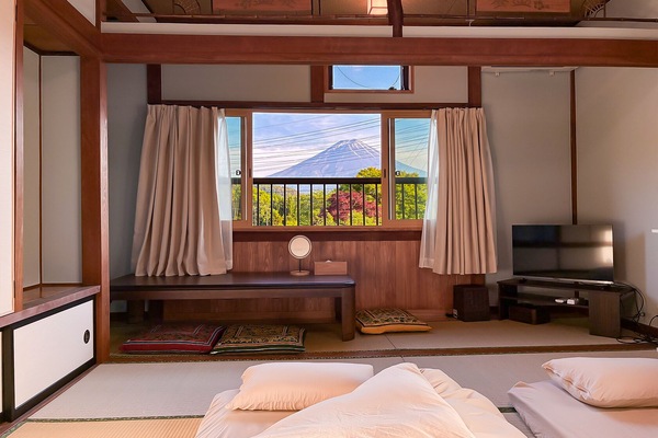 Japanese-style Quadruple Room, Mountain View | WiFi (free)