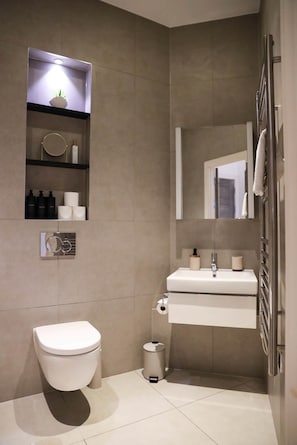Soap, toilet paper