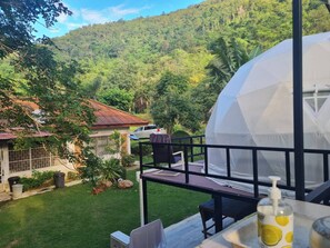Room, 2 Bedrooms, Garden View | Terrace/patio - Room-dome & Treehouses for Family 2 Adul (Kaeng Krachan)