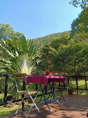 Room, 2 Bedrooms, Garden View | Outdoor dining - Room-dome & Treehouses for Family 2 Adul (Kaeng Krachan)