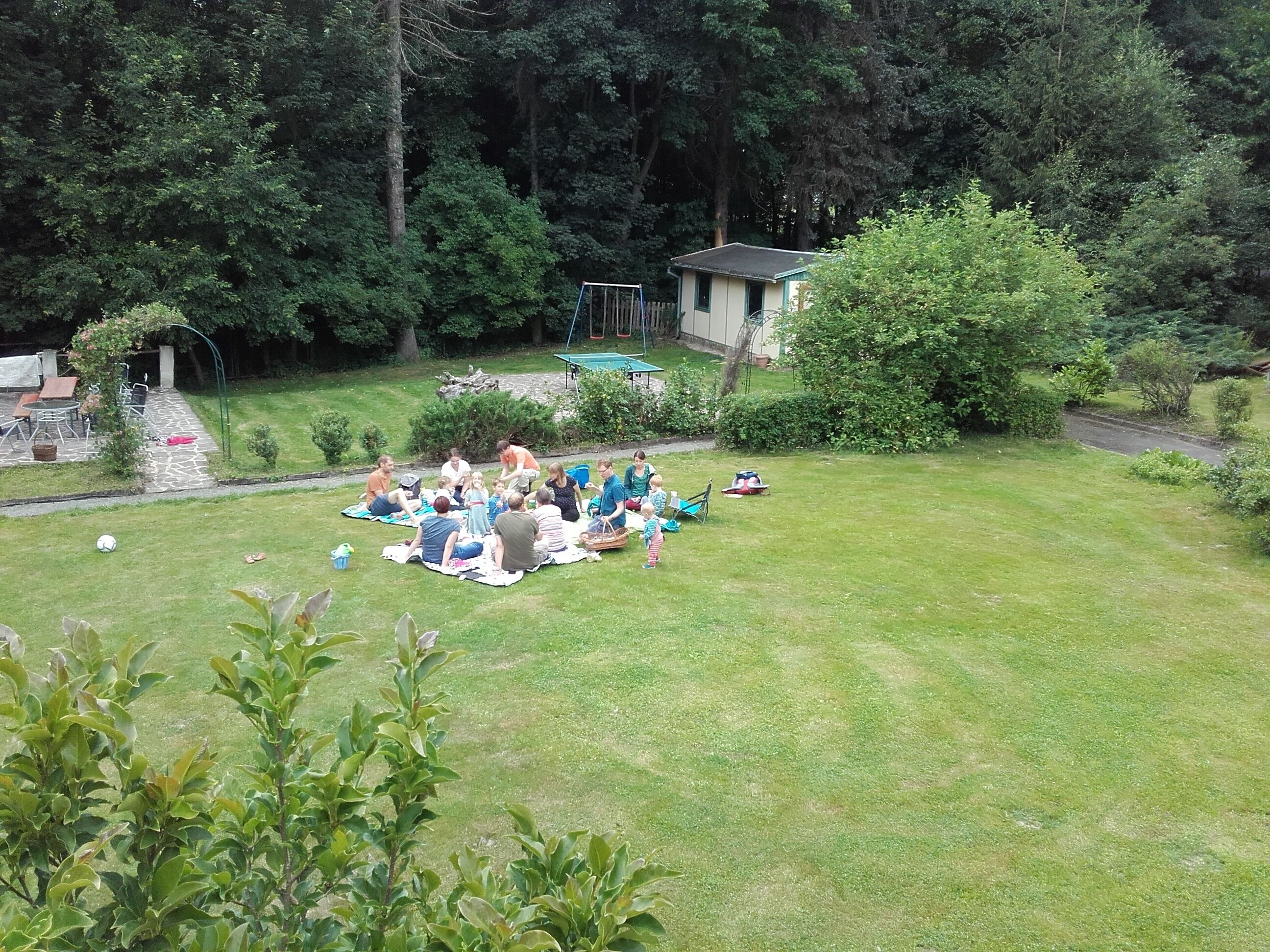 Enceinte de l’hébergement