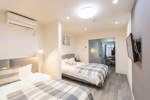 家庭客房, 陽台, 城市景觀 | 遮光布/窗簾、免費無線上網