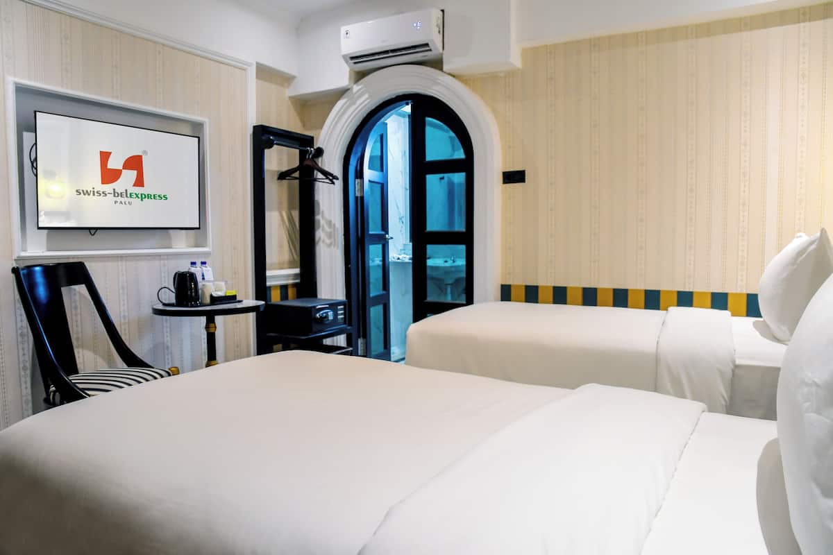 Quarto duplo (Express Twin Room) | Wi-Fi de cortesia