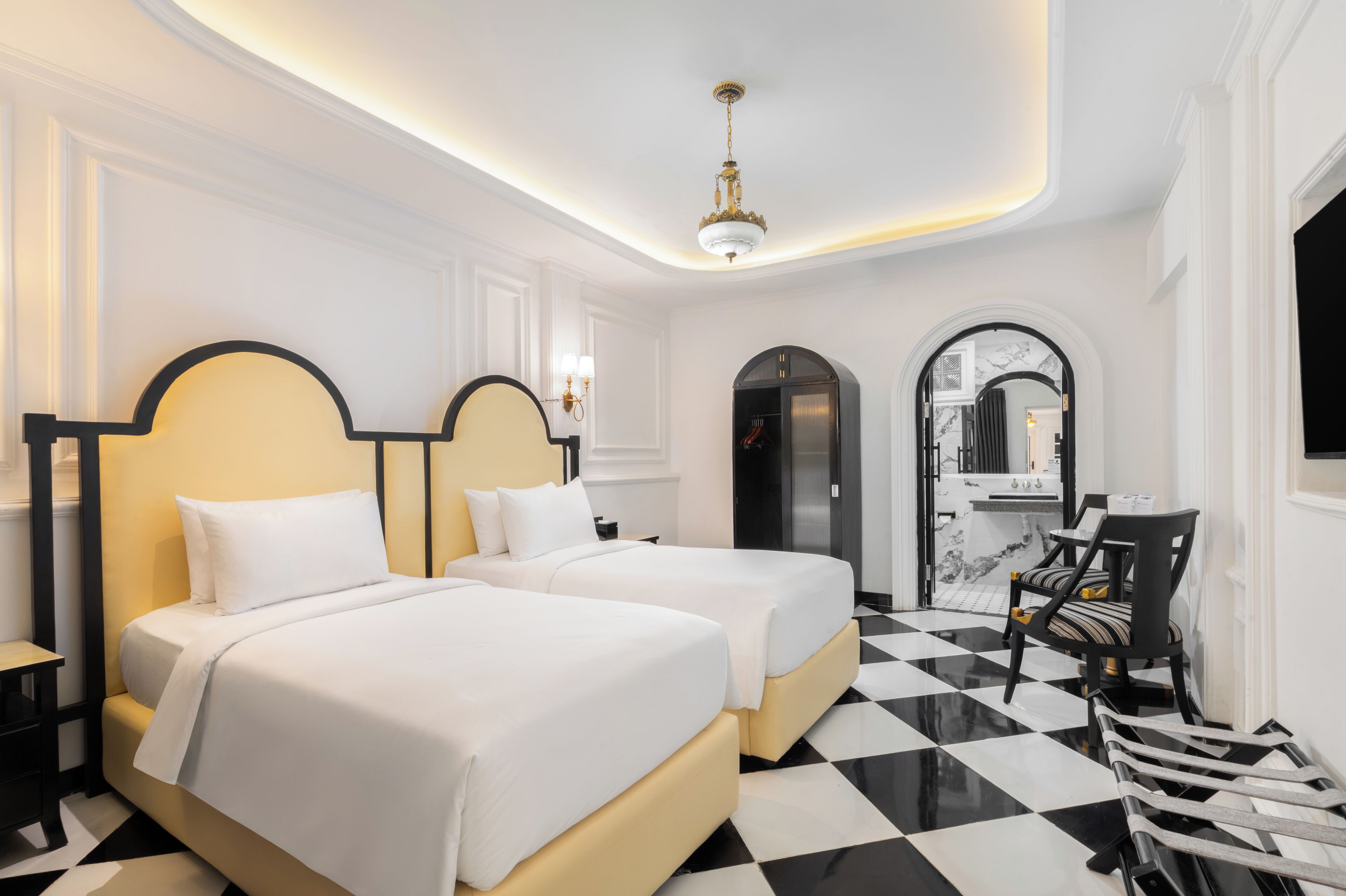 Habitación superior con 2 camas individuales (Express Super Twin) | Wifi gratis