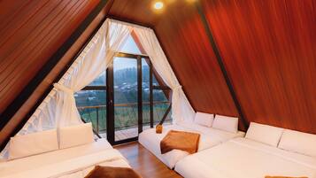 Bungalow Familial, vue montagne