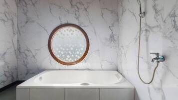 Bungalow Familial, vue montagne | Salle de bain