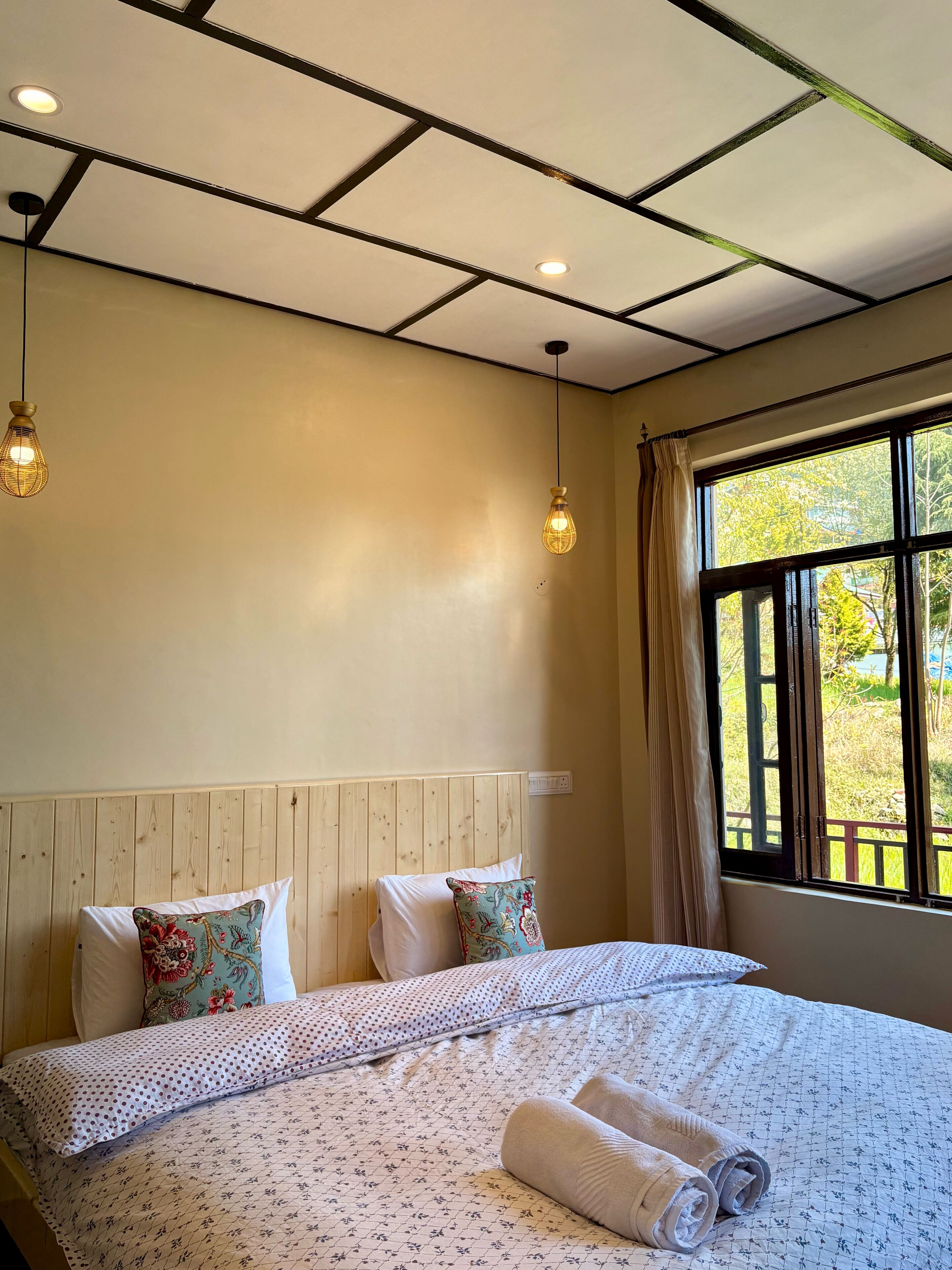 经典双人房, 阳台, 山景 | 免费 WiFi