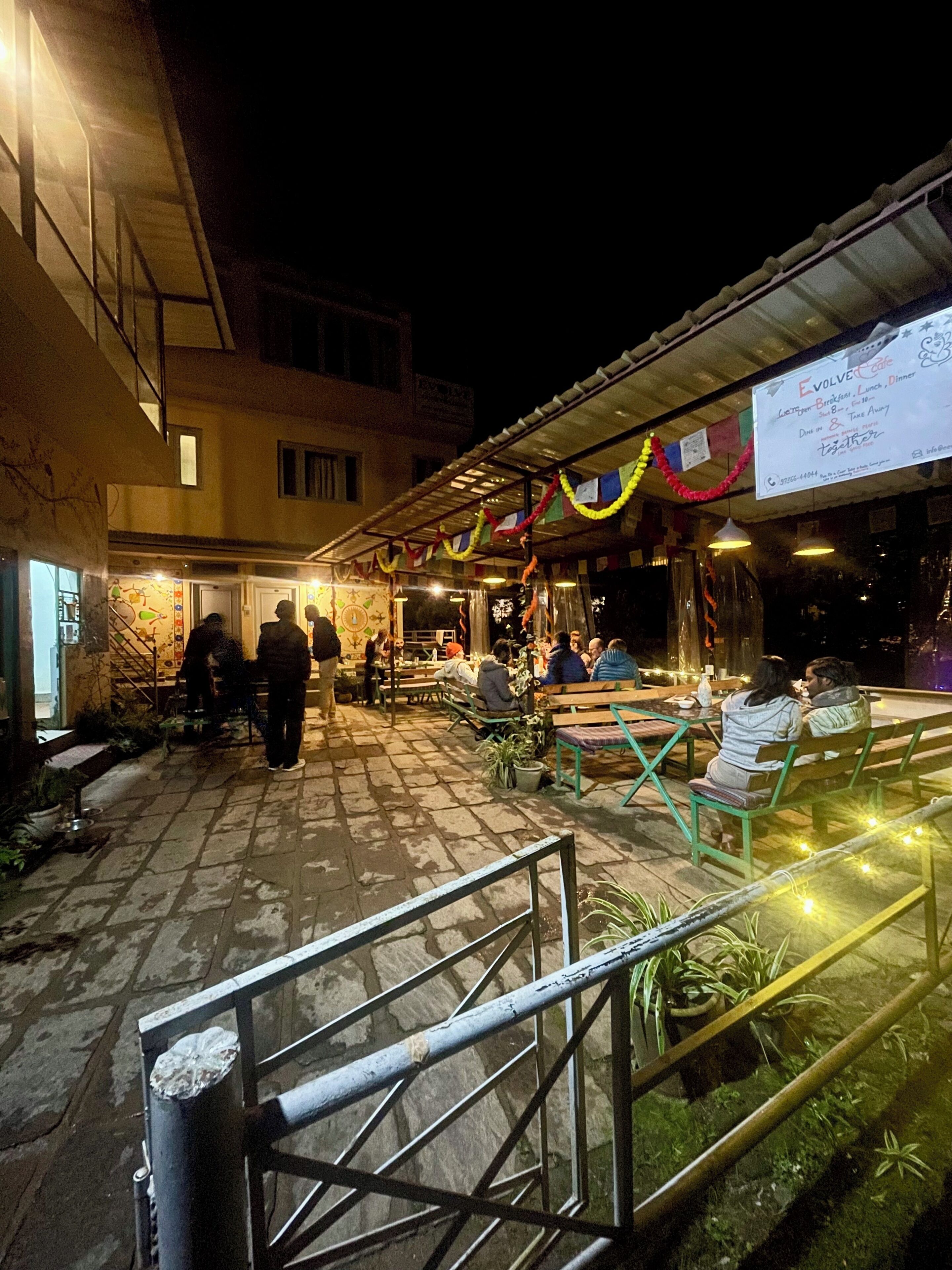 Área de estar no saguão