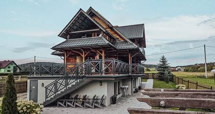 Nasza Chata- hottub, fireplace, kids-friendly, grill, workspace, free parking