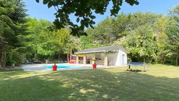 Seasonal outdoor pool