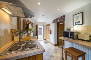 Microwave, oven, dishwasher, high chair