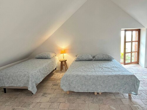 Gite 9 persons near BEAUVAL Zoo, Châteaux de la Loire, Pellevoisin