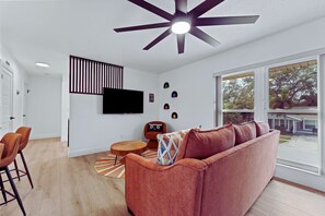 Smart TV, video games, ping pong