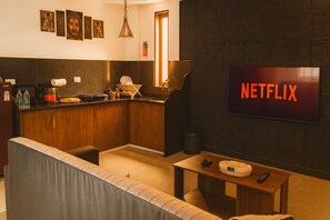 Family Apartment, Balcony, Garden View | Living area - Arambol Bliss Hote Apartments (Arambol)