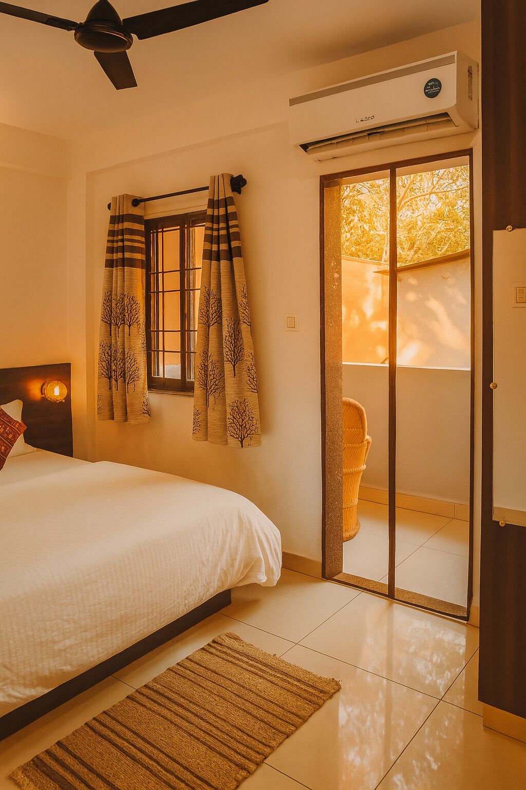 Family Apartment, Balcony, City View | Blackout curtains, iron/ironing board, free WiFi