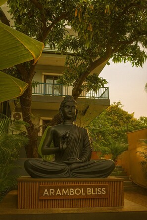 Entrée de l’hébergement