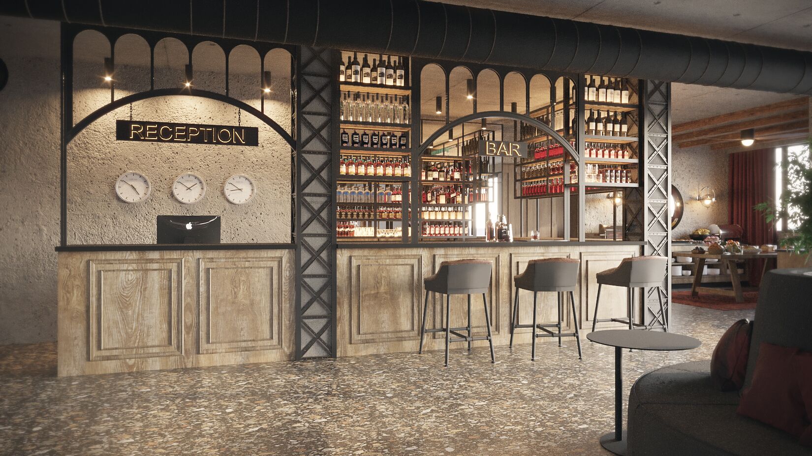 Bar (en la propiedad)