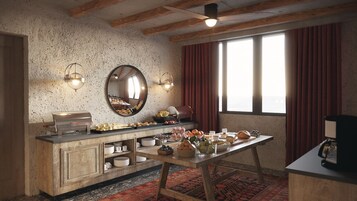 Desayuno buffet incluido todos los días 