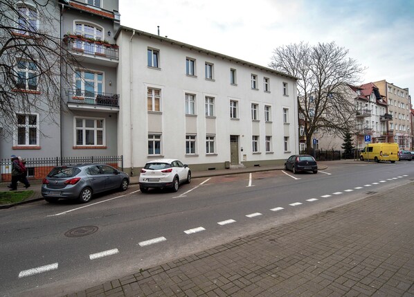 Voorkant van accommodatie