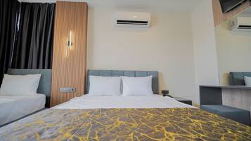 Comfort Room, Balcony, Pool View | In-room safe, free WiFi