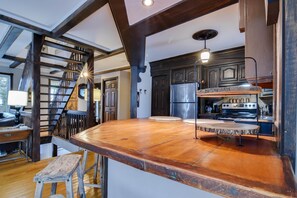 Refrigerador, placa de cocina