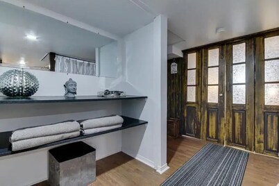 Chalet le petit Manoir Spa et Sauna vue sur RiviĂšre ST-Maurice