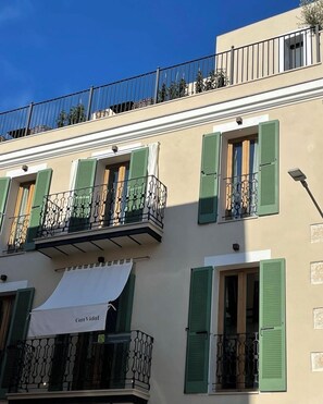 Fassade der Unterkunft