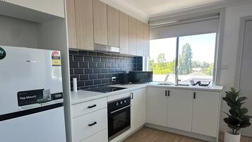 Microwave, oven, stovetop