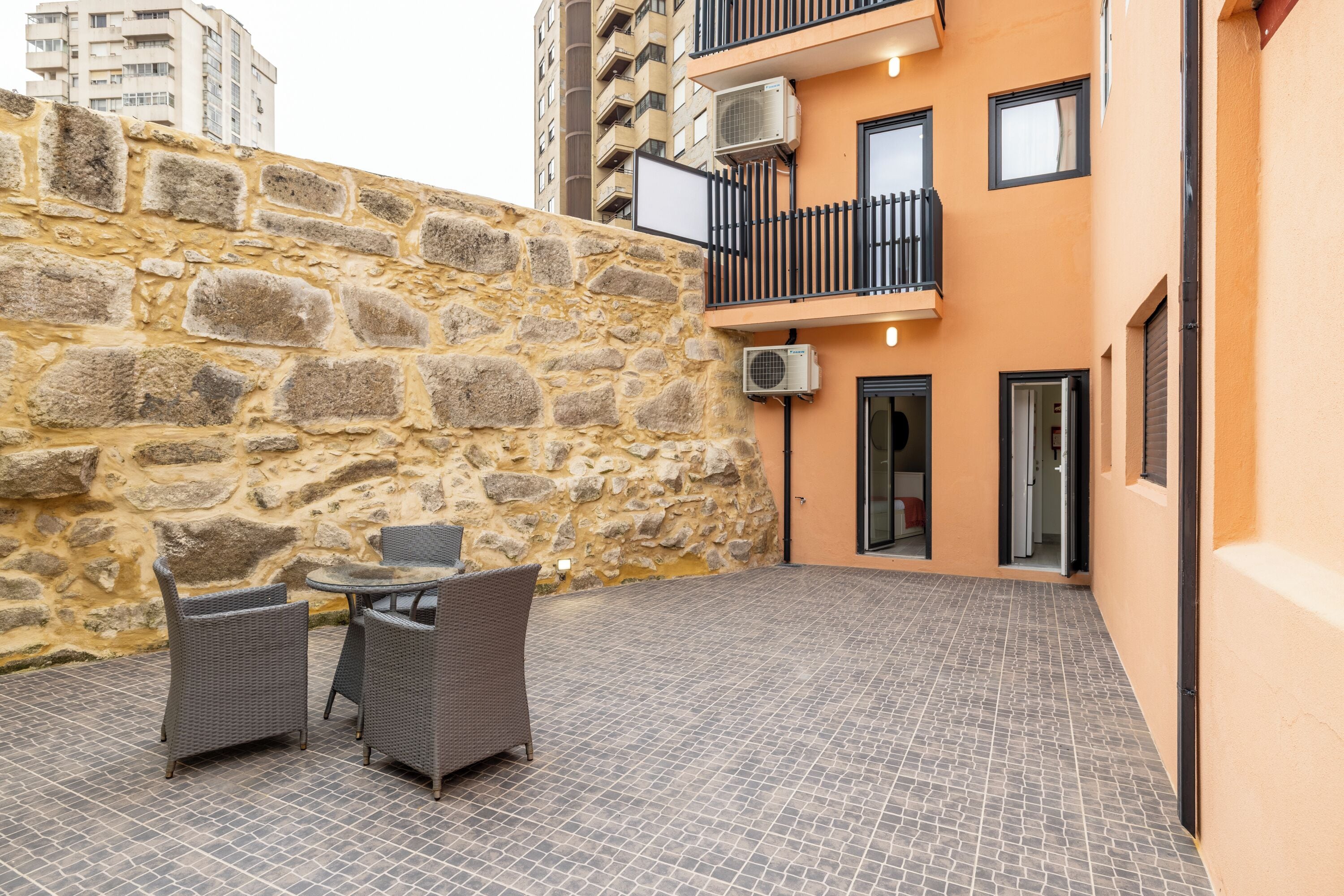 Apartamento família, varanda | Terraço/pátio