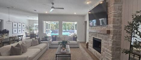 Área de sala de estar