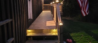 Peaceful camp in the woods near North East PA