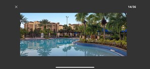 Udendørs pool, opvarmet pool