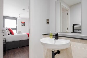 Hair dryer, towels