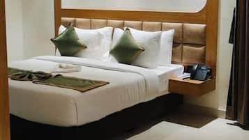 Familien-Suite | Hochwertige Bettwaren, Zimmersafe, Schreibtisch