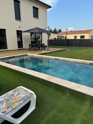 Alberca al aire libre 