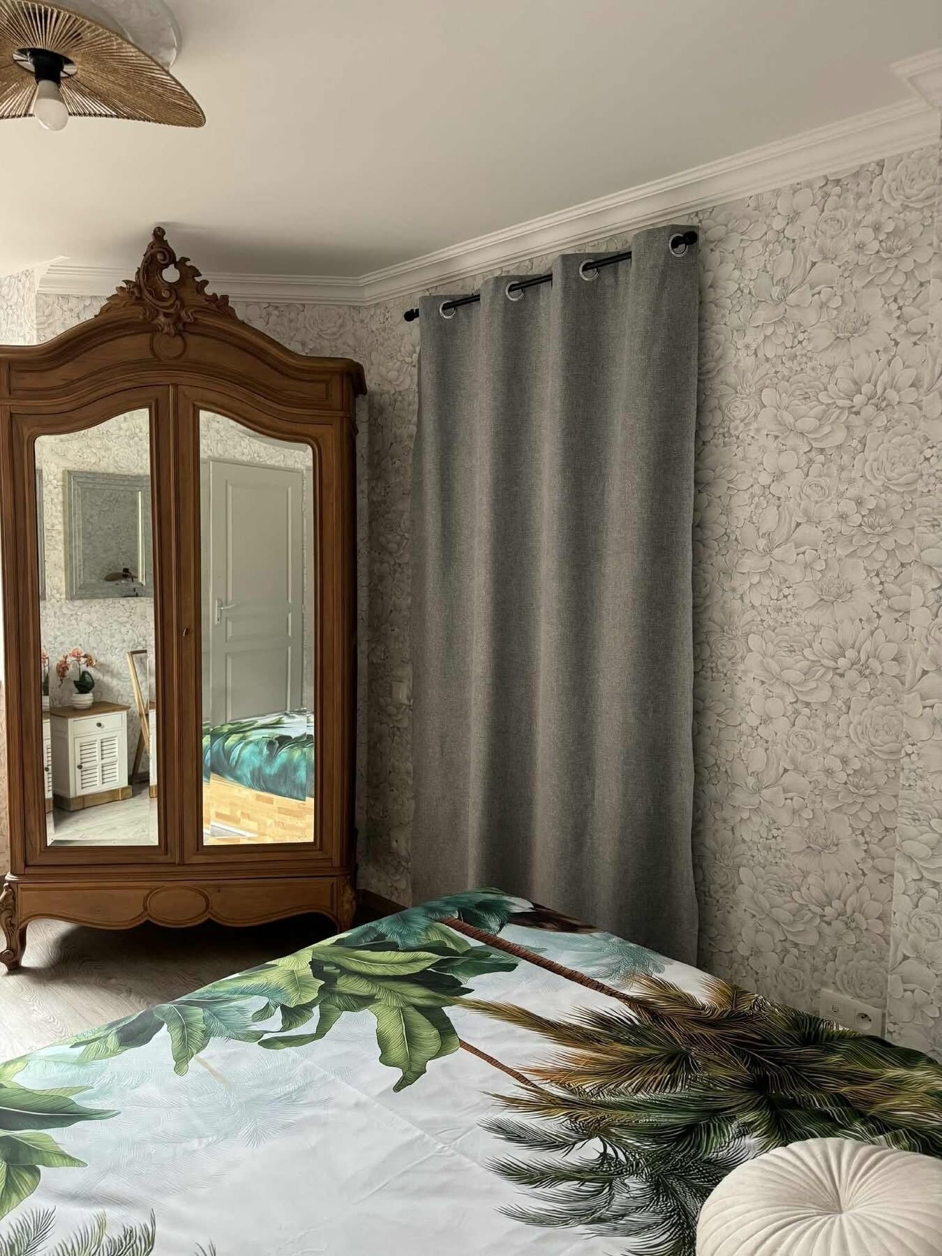 1 室のベッドルーム、アイロン / アイロン台、インターネット、ベッドシーツ